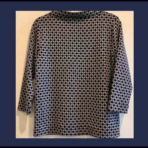 Ann Taylor navy knit top